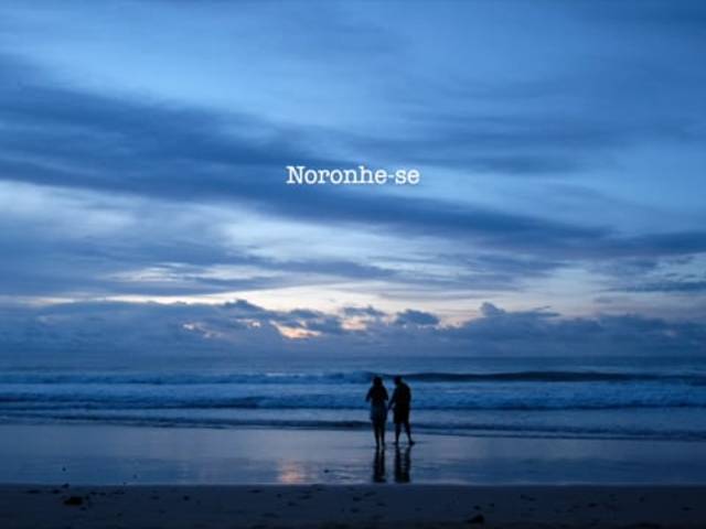 Casais de Mar e Hugo em Noronha