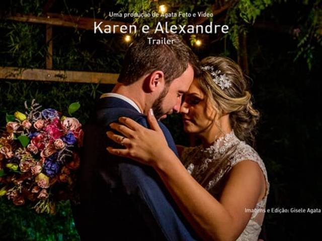 Casamentos de Karen e Alexandre