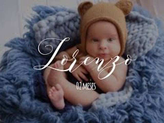 ACOMPANHAMENTOS de Lorenzo 02 meses