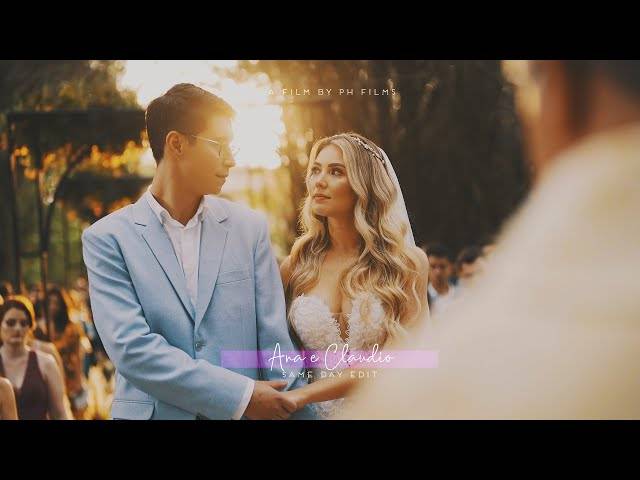 filme de casamento de CASAMENTO LINDO EM FOZ DO IGUAÇU // ANA E CLAUDIOítulo