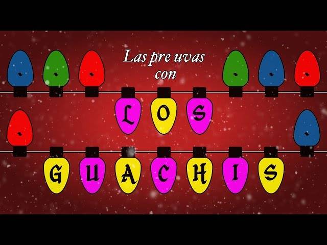 Publicidad de GUACHIS - Pre uvas 2016 Torrejón de Ardoz