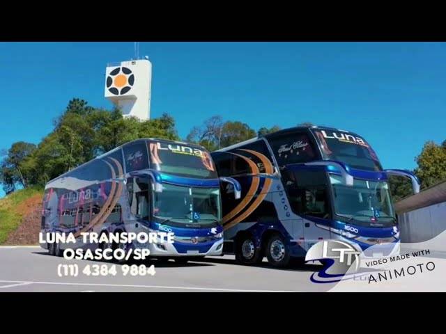 aluguel de onibus de Luna Transporte - onibus para alugar