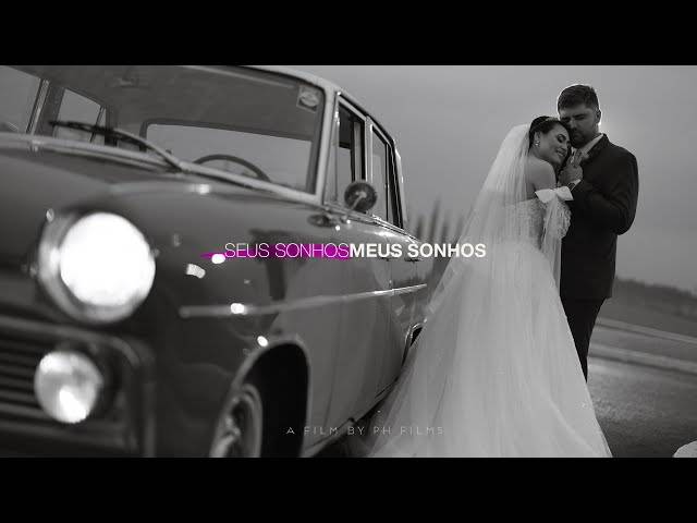 filme de casamento de NOSSOS SONHOS