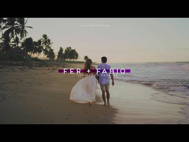 filme de casamento de CASAMENTO LINDO EM PUNTA CANA // FERNANDA E FABIO