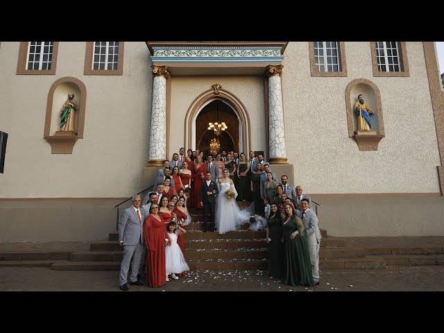 filme de casamento de A MULHER É A PORTA DA CASA