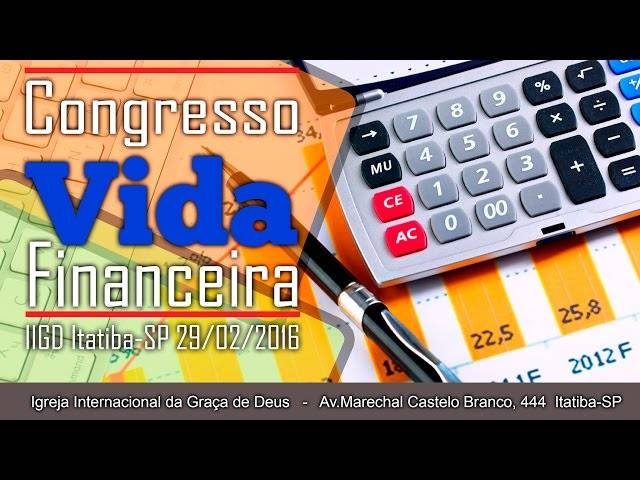 Vinheta de VHT Congresso vida financeira