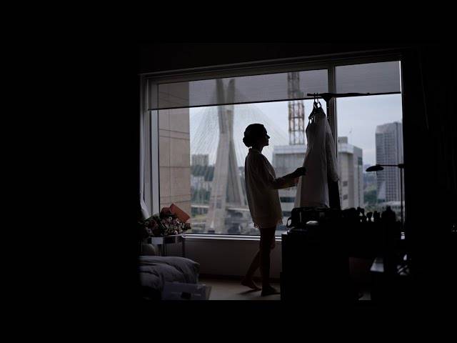 filme de casamento de UMA DOSE SÓ, DIVIDIDO EM DOIS COPOS