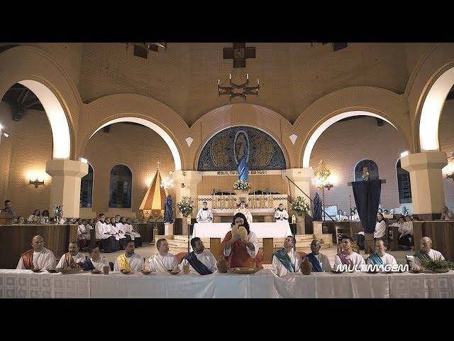 Religiosos de Encenação Lava pés e Santa Ceia