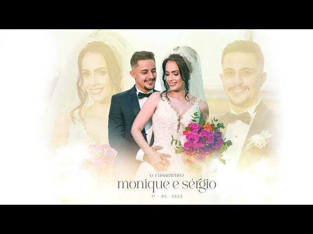 CASAMENTOS de TRAILER Monique e Sérgio 