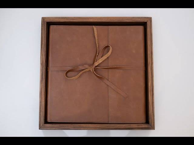 ALBUM de Vídeo - Álbum 30x60cm com capa em couro