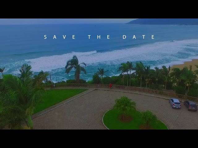 save the date - casamento de Larissa + João