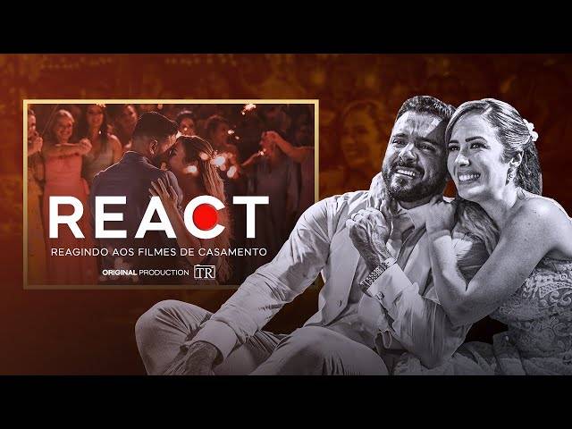 React de THAIS & NATANAEL | Reagindo ao Filme de casamento NO DIA DO CASAMENTO