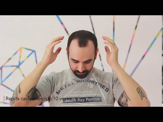 Coluna de Alongamento contra dores nas costas - Região da Cervical