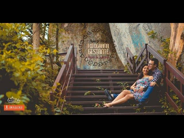 AULAS de Aula Prática Fotografia Gestante | Hysa e Juliano