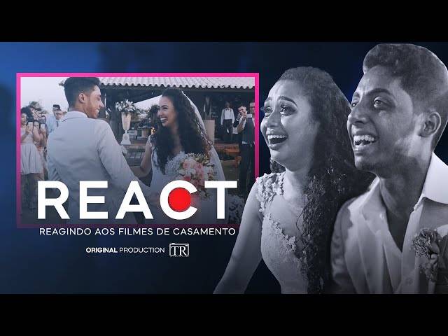 React de VANDRESSA & JÚNIOR | Reagindo ao Filme de casamento NO DIA DO CASAMENTO