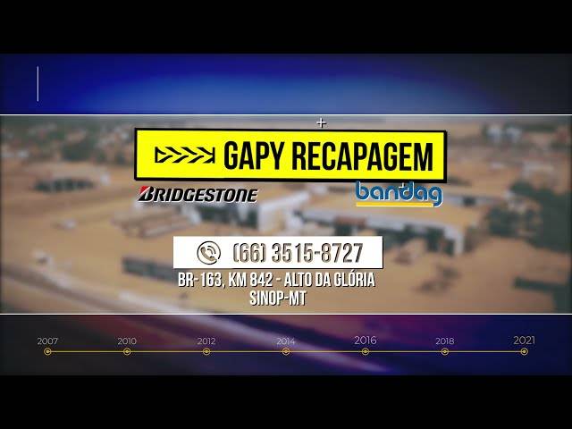 PUBLICITÁRIO de GAPY RECAPAGENS - INSTITUCIONAL