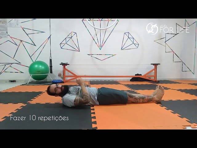 Abdômen de Abdômen e mobilidade de coluna