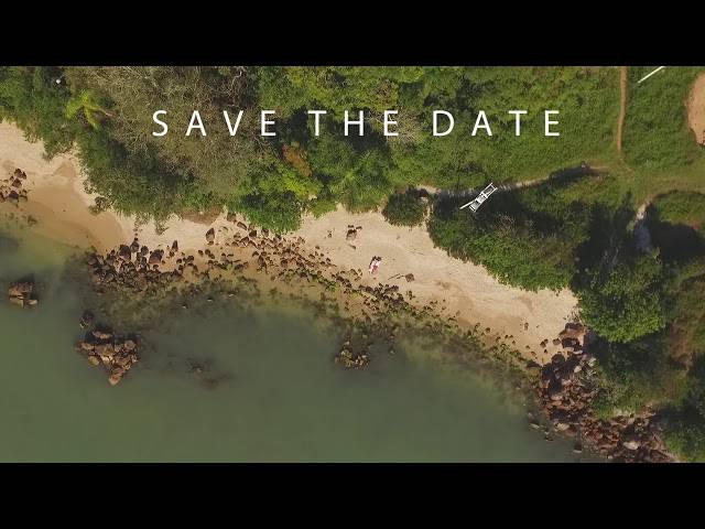 save the date - casamento de Fernanda + Fernando