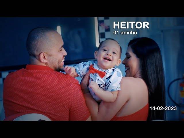 Video Infantil de 01 aninho de Heitor