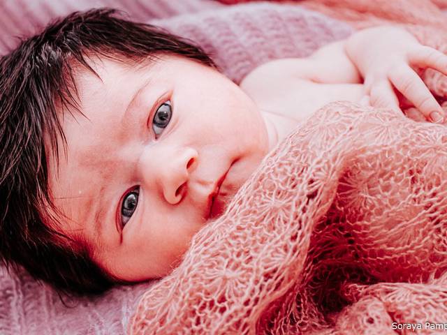 Fotografia de Recém-Nascido (Newborn) de Ensaio de Recém Nascido no RJ - Newborn da Larissa