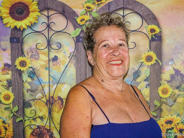 Fotografia na Melhor Idade de Fotografia na Maturidade - Ensaio Fotográfico 68 Anos da Luiza