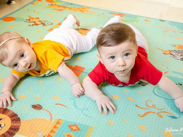 Acompanhamento Infantil de 5º Mês - Acompanhamento Isabella e Guilherme 