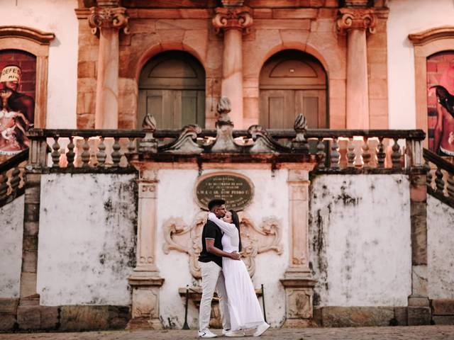 Casais de Jac & Roger | Ensaio pré casamento em Ouro Preto