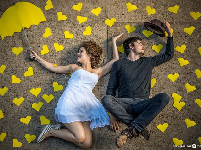 Casais de Cynthia e Thiago | Ensaio casal no Museu Abílio Barreto