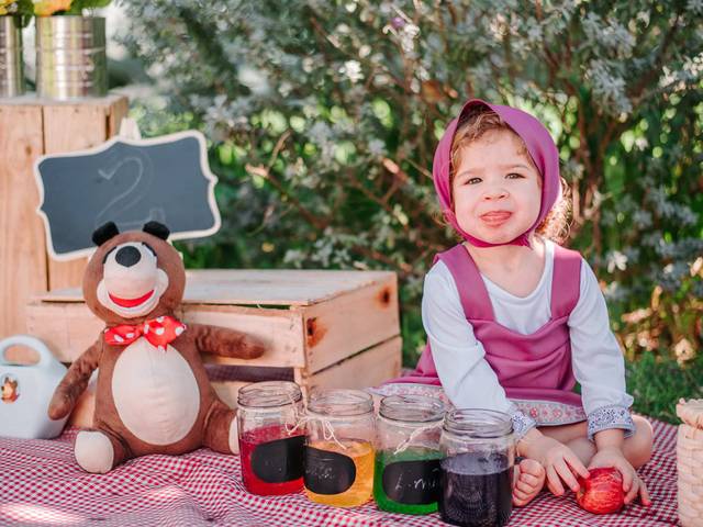 Família de Ana Flávia - Masha e o Urso | Ensaio infantil no Parque Jacques Cousteau