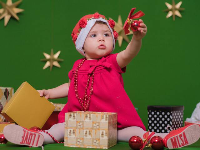 Família de Ana Flávia - Ensaio de Natal