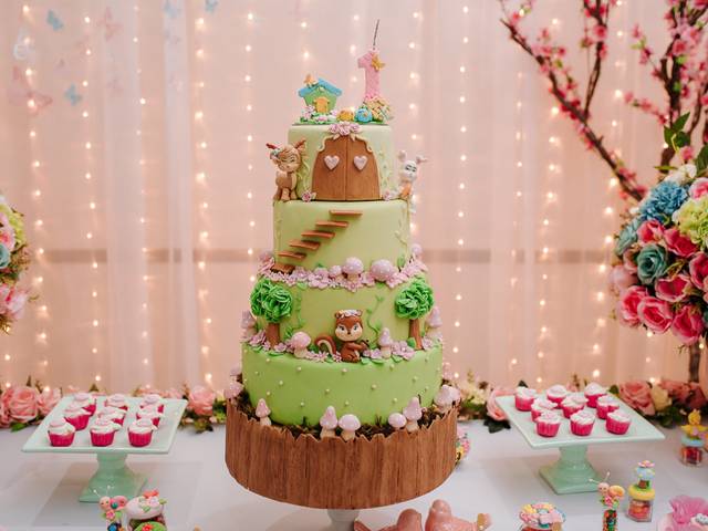 Família de Anne | 1 ano | Salão Bela Festa