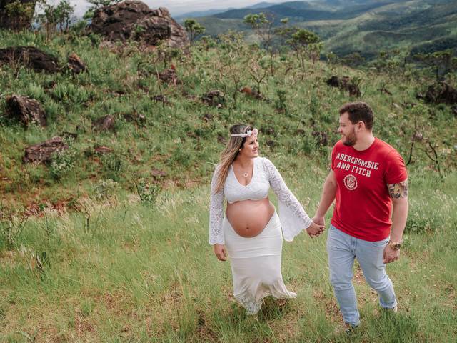 Gestante de Nayara e Pedro | Ensaio gestante na Estrada Real