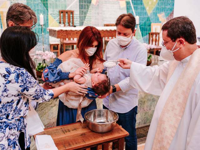 Família de Batizado Olívia | Igreja do Colégio Santo Antônio
