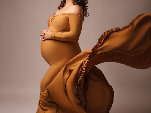 Gestante de Á espera de Vitória