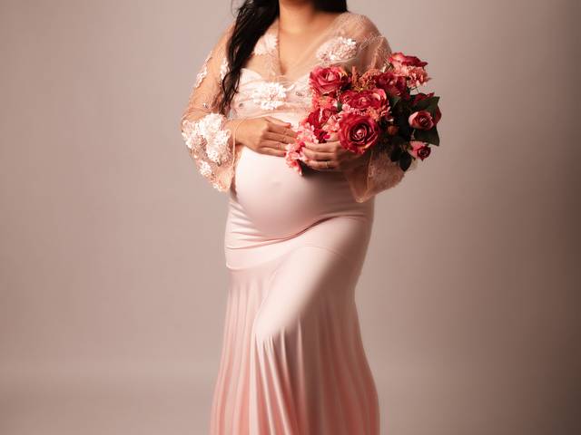 Gestante de Á espera de Luíza