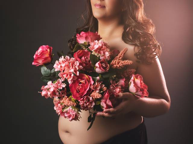 Gestante de Á espera de Vitória