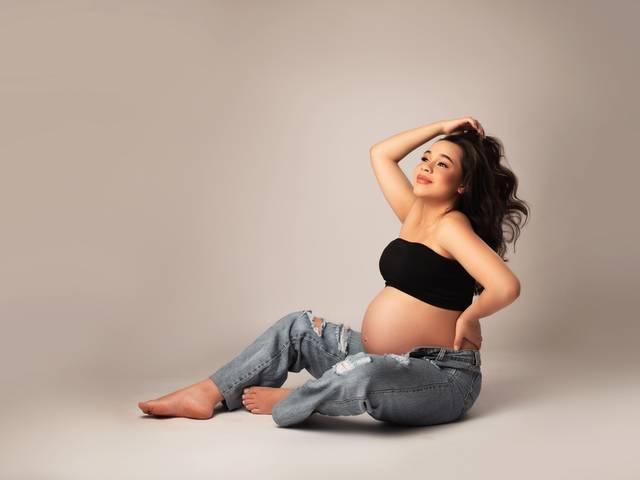 Gestante de Á espera de Luisa