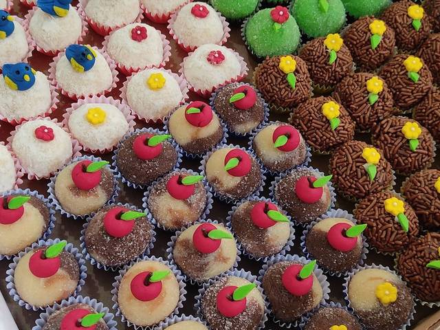 Bolos e doces de Branca de Neve