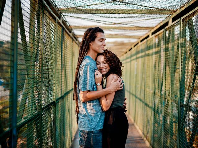 Ensaio casal de Tainná e Jean