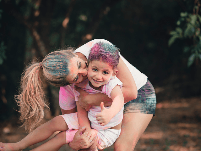 TEMÁTICO: FESTA DAS CORES de Cíntia e Davi