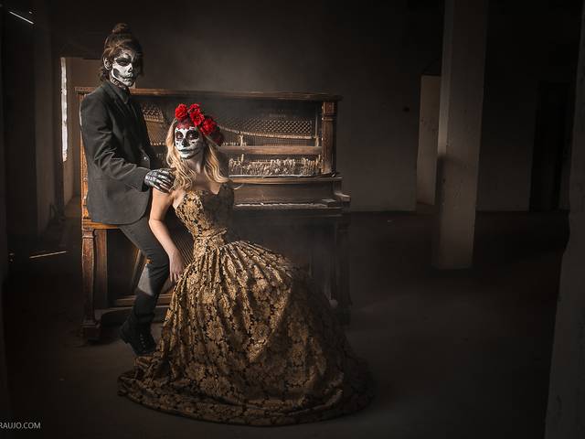 ENSAIO de PRE WEDDING CAVEIRA MEXICANA