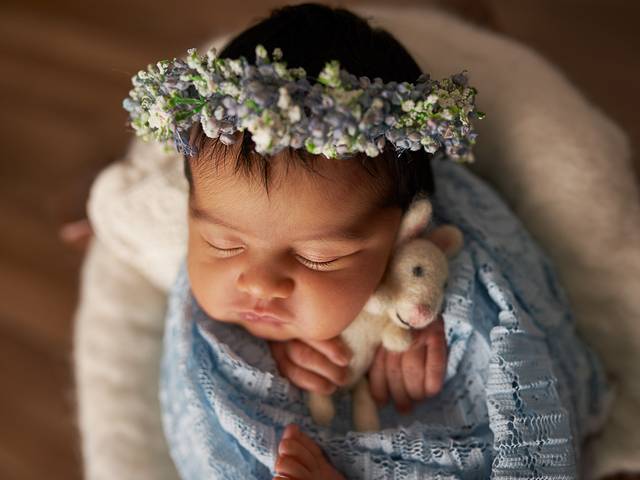 Newborn de Sesión newborn de Paula