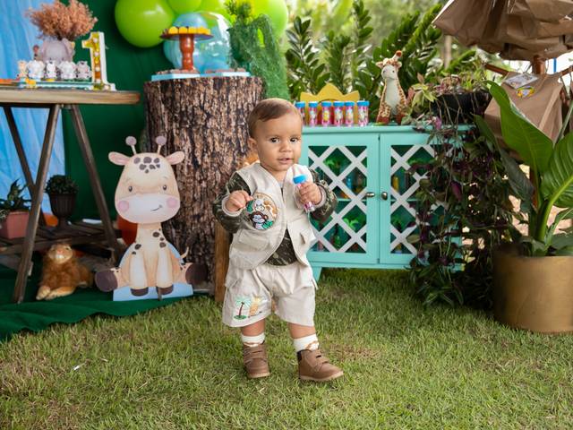 Aniversário Infantil  de Ravi 1 aninho 🎂
