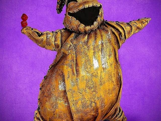 Escultura  de oogie Boogie - Estranho Mundo de Jack 