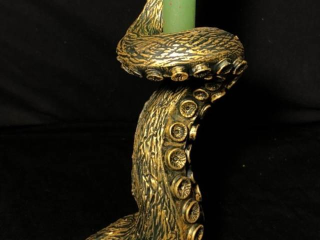 Escultura  de Tentáculo Polvo