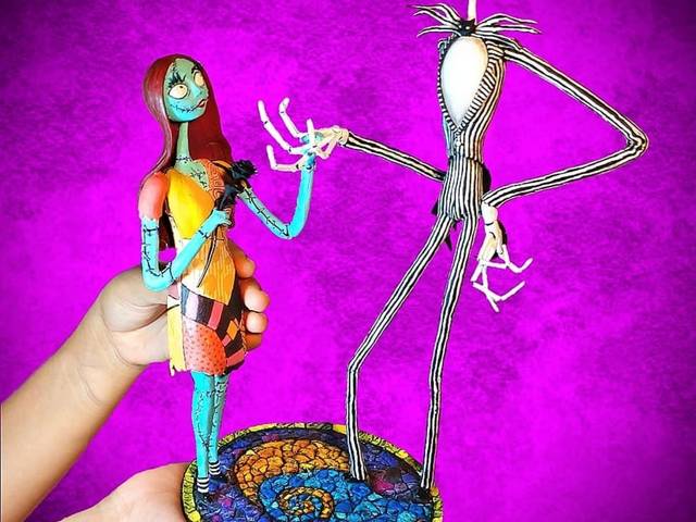 Escultura  de Estranho Mundo de Jack 