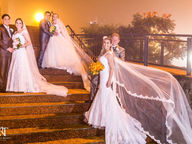 Casamento/Wedding de Três casais