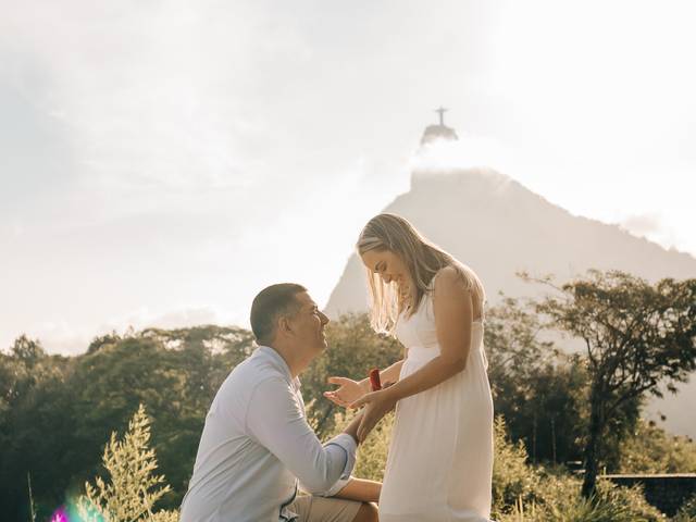 Ensaios de Ela disse SIM! Ensaio externo + Pedido de Casamento