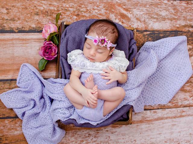 Newborn de Aurora - 23 dias