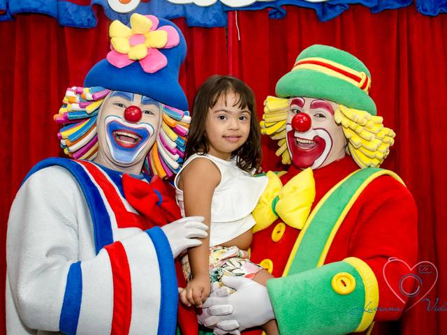 Fazendo a Festa de Isabella 5 anos